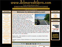 Tablet Screenshot of delmarvabikers.com